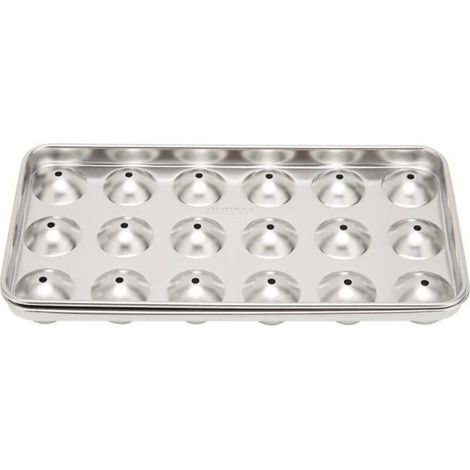 Moule à glace Bac à Glaons Rond - Acier Inoxydable 304 - Non toxique - Haute qualité (1/4)