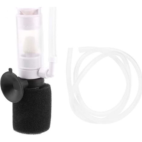 Praktischer Aquarienfilter, biochemischer Schwammluftfilter, Mini-Mehrschichtfilter für kleine Aquarien. (1/4)