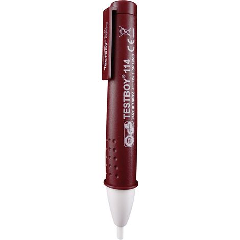 Testboy 114 Berührungsloser Spannungsprüfer CAT III 1000 V LED, Vibration (1/5)