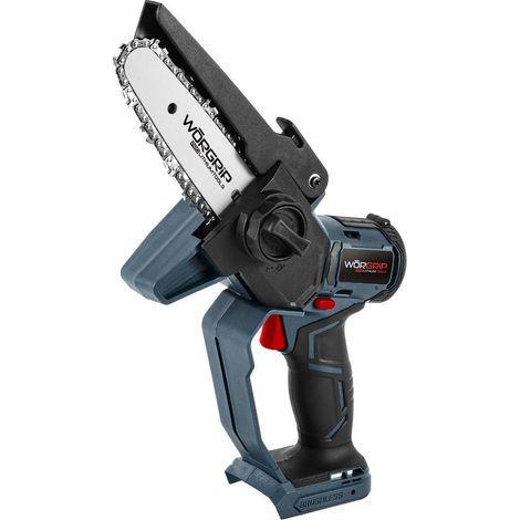 Motosierra de poda (20V 10 m/s) con botón de bloqueo y protector de sierra (no incluye batería) (1/5)