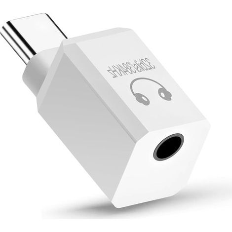 Adaptador USB-C a conector de 3,5 mm para auriculares: compatible con iPhone (1/5)