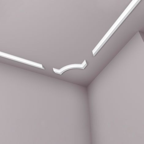 Juego de elementos de esquina NMC O16 NOMASTYL Noel Marquet Elemento decorativo diseño moderno blanco 4 piezas