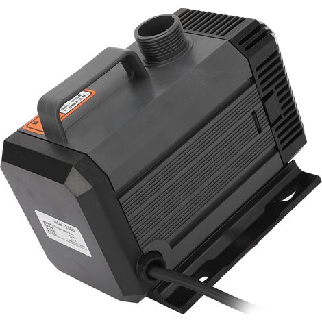 Verstellbare Tauchpumpe 2000 l/h 55 W 200–240 V für Teiche, Springbrunnen, Aquarien, Fischbecken und Wasserfälle im Außenbereich (1/5)