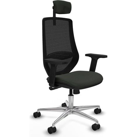 Piqueras y Crespo Mardos Silla de oficina negra confortable