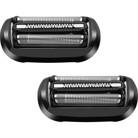 Ersatzscherkopf 53B (Serie 5/6) kompatibel mit Braun Series 5/6 Rasierern (Folie): 5020cs, 5018s, 5035s, 5049cs, 5050cs, 6020s, 6040cs, 6075cc, 6072cc, 6090cc – 2er-Pack