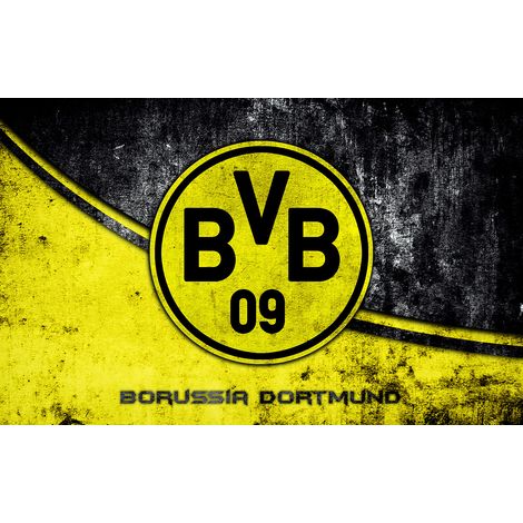 Papier peint panoramique Foot / Football - BVB 09 - Borussia Dortmund - 130 cm x 81 cm (1/2)