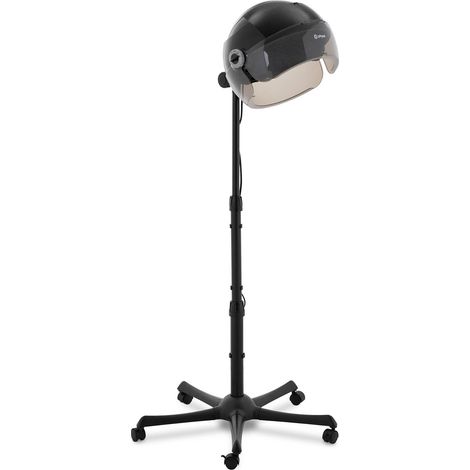 Casco asciugacapelli su supporto 1650 watt 66°C nero 140007828