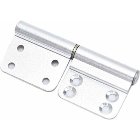 pezzi (argento) Cerniera per armadio in acciaio inossidabile, cerniera industriale per ante di armadio, scatola di distribuzione, porta dell'armadio