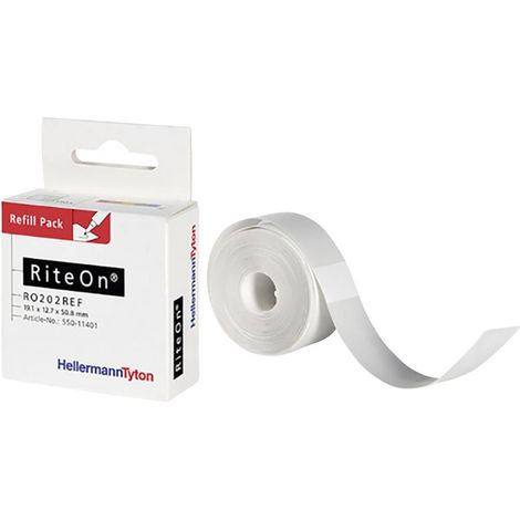 HellermannTyton  550-51401 RO202REF-1401-GN-1401-CL/GN Etichetta autolaminante
