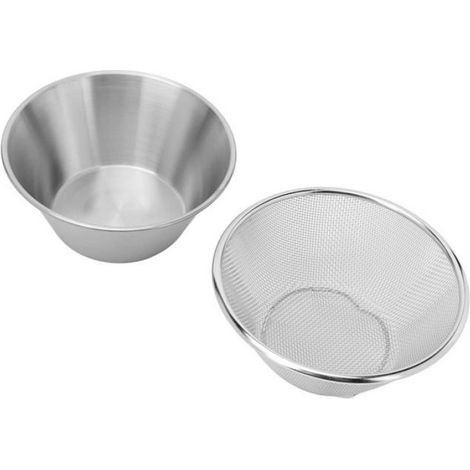 Passoire mini 304 – Nosheir – Bol filtre inox – usage multifonction – pour cuisine (1/5)
