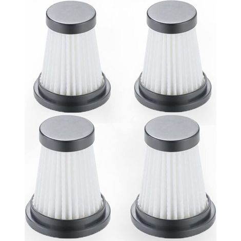 4er-Pack Ersatz-HEPA-Filter für Akku-Staubsauger, passend für Moosoo K12, K12 Pro, K13, Genius Invictus One 1.0, X7/2.0 und Foxnovo 13KPA (Filterzubehör).