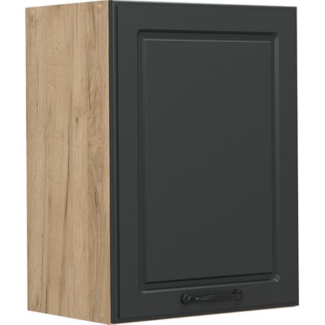 Pensile da cucina R-Line, Antracite casa di campagna, 45 cm, Vicco