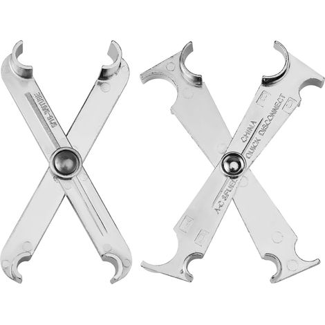 2pcs Outil de Déconnexion de Conduite de Carburant, 3/4 5/8 1/2 3/8 et 5/16 Pouces Outil de Filtre à Carburant Outil de Retrait de Filtre à Carburant pour de Nombreux Modèles de Véhicules (1/5)