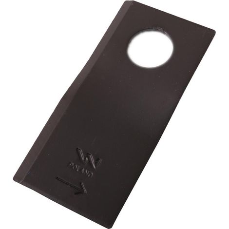 Lame de tondeuse gauche WARYŃSKI 108 x 50 x 3 mm trou 21 RF 108/3 Famarol 25 pièces (1/3)