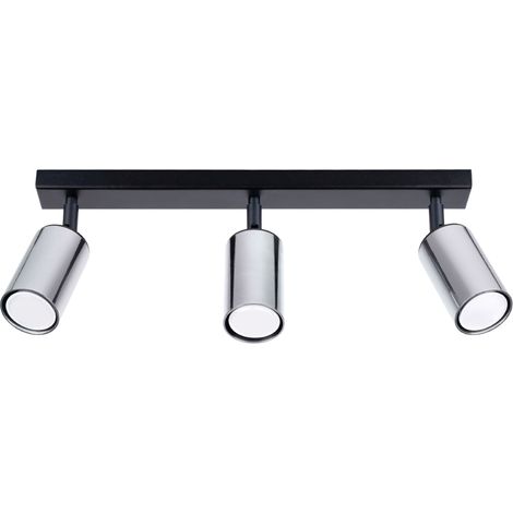 Ceiling lamp WINX 3 black/chrome (1/5)