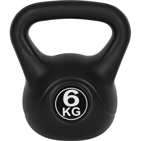 Kettlebell 6 kg for exercise, dumbbell, weight ball, fitness load, ModernHome (1/5)