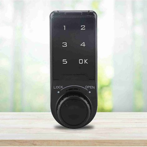 Touch Cabinet Lock, sicurezza intelligente per cassettiere per lettere, palestra, spa (L=30 mm) (1/5)