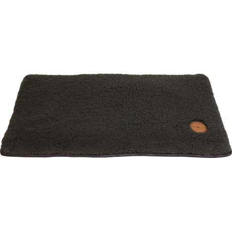 Coussin de Cage pour Chien Brooklyn - Tapis de Couchage Panier et Lit Durable, Tout Confort pour Petits à Grands Chiens - Couleur Brun, S, 58 x 40 cm (1/5)