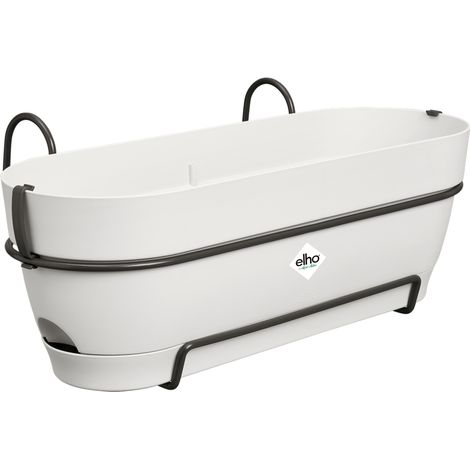 Elho Vibia Campana Trough Allin1 50 White Fioriera Rettangolare
