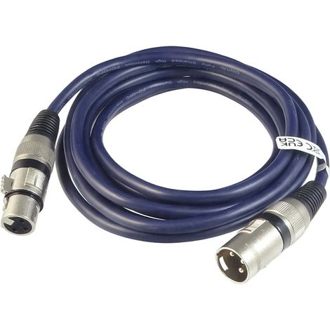 Cavo Vitalco MK06 da 5,0 m con connettori XLR(m) e XLR(f).