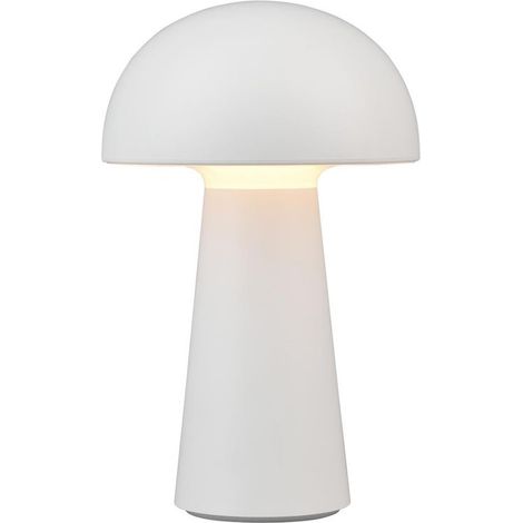 Lampada tavolo da Esterno a LED in Plastica Bianco (1/2)