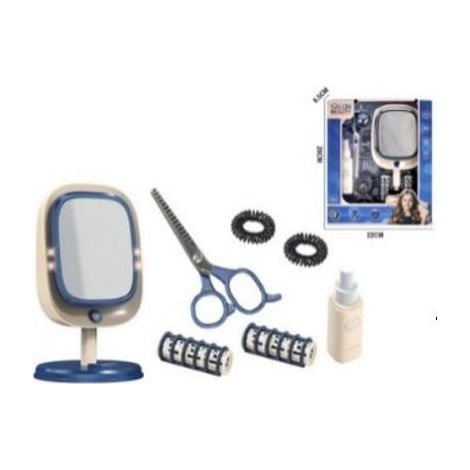 Set da parrucchiere con asciugacapelli, 5 pezzi