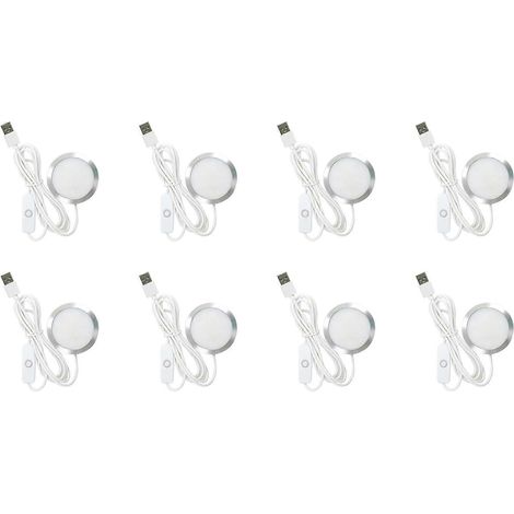 8-teiliges LED-Lampen-Set zum Selberbauen: Nur Hardware-Zubehör, keine 3D-gedruckten Teile, helles, energieeffizientes Licht, individuelle Beleuchtung (1/5)
