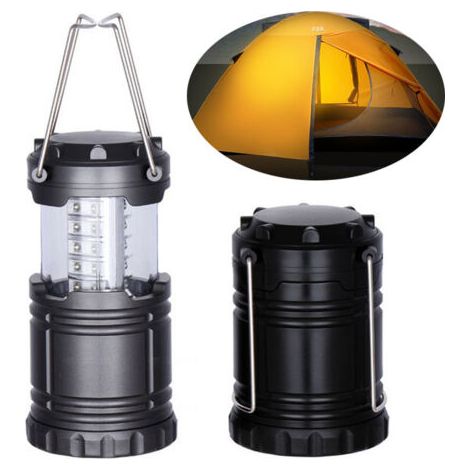 BUNTHAUS PA Lot de 2 lampes de camping à LED - Lampes d'urgence compactes et portables avec une luminosité maximale - Lampes LED d'extérieur (1/4)