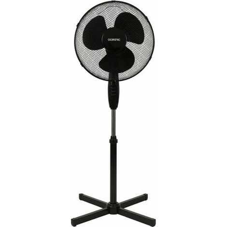 Oceanic OCEAVP40B25 Standventilator schwarz 41 cm