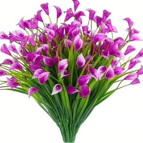 Künstliche Blumen für Friedhof und Garten – UV- und witterungsbeständige, langlebige Außendekoration (1/5)
