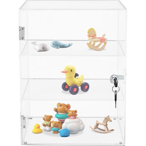 Abschließbare Acryl-Vitrine, Verkaufsthekenvitrinen, Acryl-Vitrine