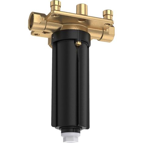 hansgrohe Rainmaker Select Grundkörper 24010180 für Kopfbrause mit Deckenanschluss (1/3)