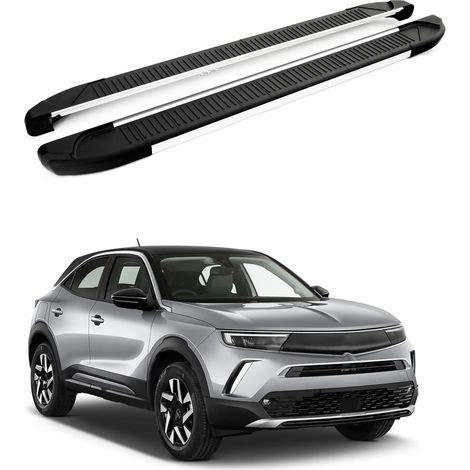 TURTLE kompatibel mit Opel Mokka 2021-2025 Trittbrett Another Grau