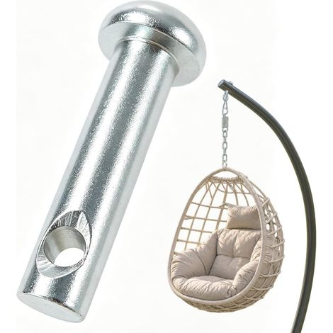 Boulon de Sécurité 8 cm avec Goupille pour Fauteuil Suspendu (1/5)