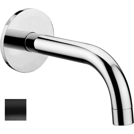 Paffoni Light - Bec déverseur de baignoire, noir mat ZBOC141NO (1/2)