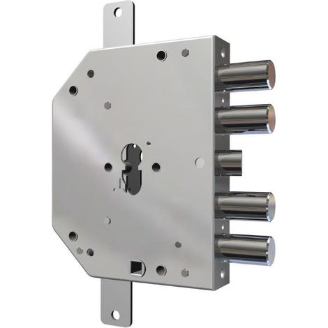CR SERRATURA PORTE BLINDATE APPL. 2M+S TRIP.CIL/EUROPEO Art. 2155/28 PE E.60,5 Sx