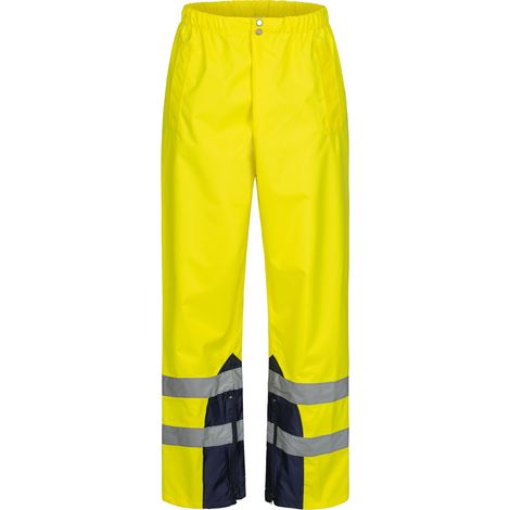 Gr .S (46/48) RENZ WARNSCHUTZBUNDHOSE GELB gelb RENZ Waistband trousers (1/2)