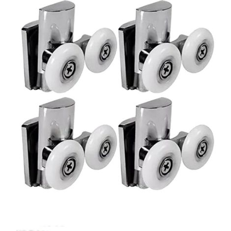 Duschtürrollen, 23 mm Duschtürrollen nach oben oder unten (1/5)