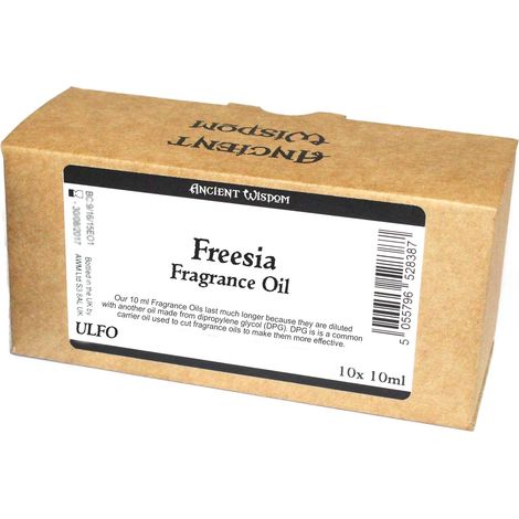 10 ml d'huile parfumée Freesia - SANS ÉTIQUETTE- Vendu par 1