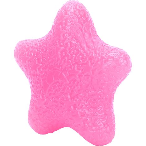 Balle de massage élastique en forme d'étoile, grip pour doigts, entraînement du poignet, anti-stress, compression rose (1/5)