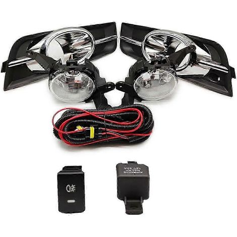 S'applique aux kits de faisceau de câbles, de relais et d'enjoliveurs de phares antibrouillard avant avec cache chromé pour phares antibrouillard ( ) pour les modèles 2009-2014. (1/5)