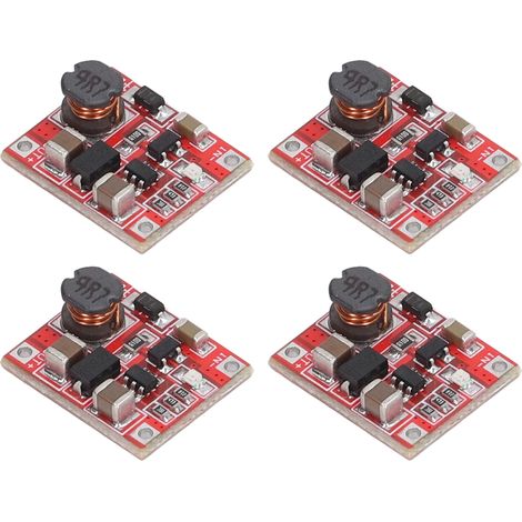 4 Stück Batterielademodul 1V–5V auf 5V 1A Spannungswandler Aufwärts-Ladeplatine (1/5)