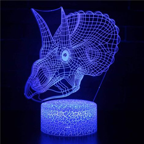 Filiyano-Figurine Transformers Robot en acrylique 3D avec LED, 16 couleurs, rechargeable par USB, veilleuse d'ambiance pour chambre d'enfant, cadeau (1/5)