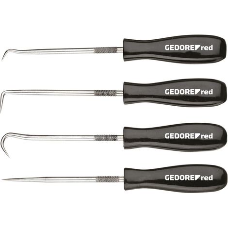 Gedore RED 3301548 Set di ganci di montaggio per O-ring L.135mm 4 pezzi (1/3)