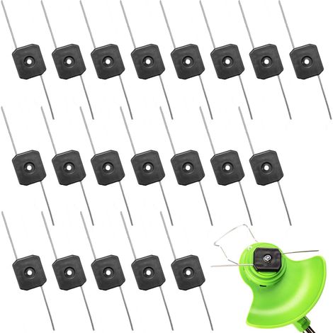 150 mm (6 Zoll) Nylon-Fadentrimmerkopf – 5 mm Innendurchmesser – Ersatzklinge für Freischneider und Rasenmäher – x-x (1/3)