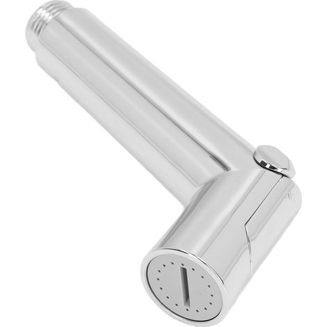 Douchette WC à main chromée, raccord G1/2, jet réglable, raccord de bidet (1/5)