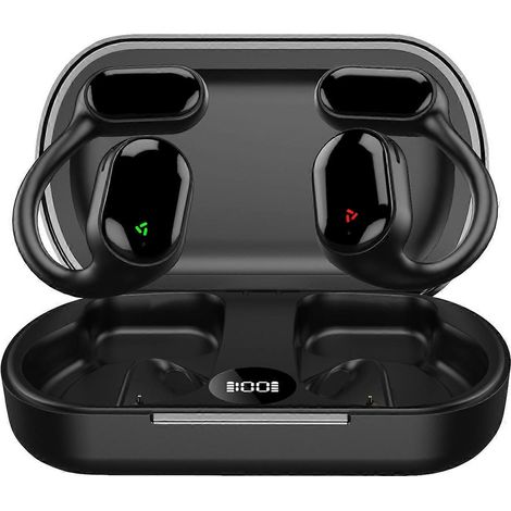 XG33 BT 5.3 Open-Air-Schallleitungskopfhörer, einseitig, mit Digitalanzeige, schwarz (1/4)