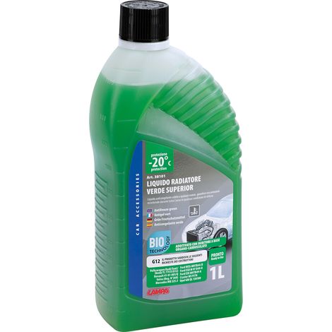 Superior-Verde G12+, liquido radiatore - (-20°C/+105°C) - 1 L