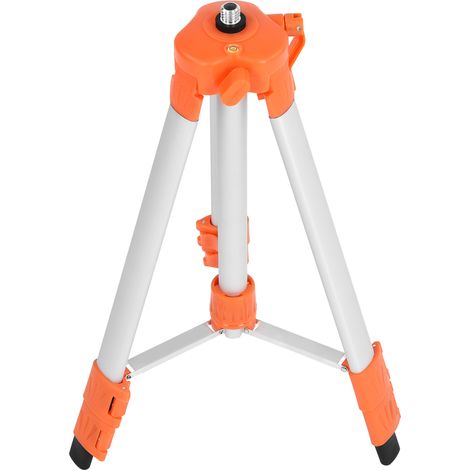 Trépied télescopique réglable pour niveau laser auto-nivelant, support de mesure 1,5 m, outil de chantier avec pied ajustable (1/5)