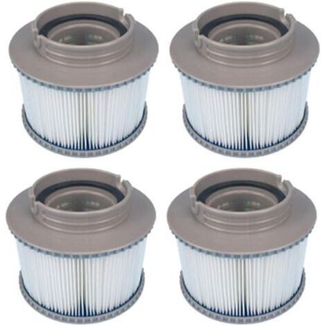 Lot de 4 filtres de rechange pour MSpa FD2089, cartouche de filtre pour piscine et spa (1/4)